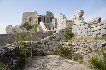 Fototapeta na wymiar St. Michael's fortress, Ugljan island, Croatia