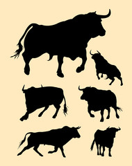 bulls silhouette