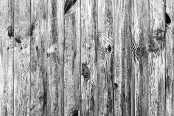 Wall of  wood texture background macro black and white