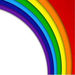 Abstract rainbow background