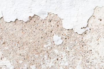 Old painted wall damage surface