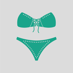 Sex bra and pants icon