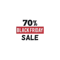 Black Friday Label