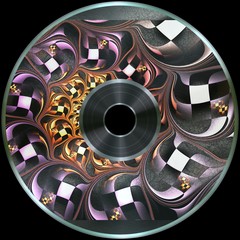 Premade digital media disc render