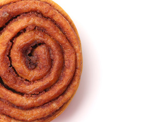 Cinnamon Rolls Isoalted on a White Background