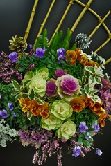 花./冬の花々をアレンジした花です.