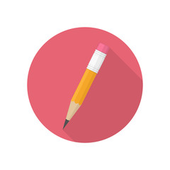 Vector pencil icon.