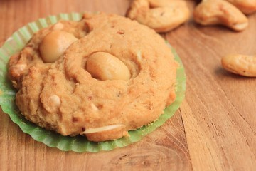 Obraz na płótnie Canvas Cashew Cookies