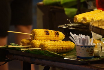 Grilled corns