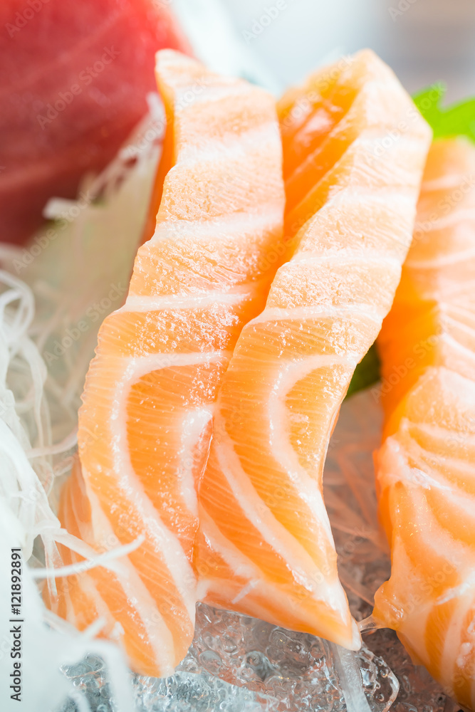 Canvas Prints Raw fresh sashimi