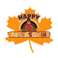 Thanksgiving turkey isolated