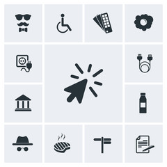 Flat icon pack for website, image jpg, vector eps, flat web, material icon, icon with yellow black colors