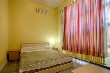 Interior of an apartment bedroom