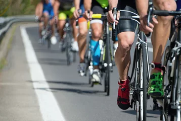 Cercles muraux Vélo Compétition cycliste