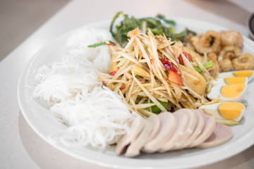 Papaya salad