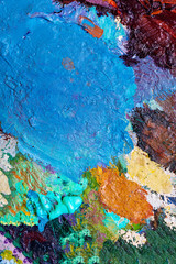 abstract oil paint texture on canvas, background