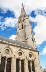 Niort. L'église saint André. Deux Sèvres, Poitou Charentes