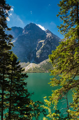 Panele Szklane Podświetlane  Tatry, Morskie Oko