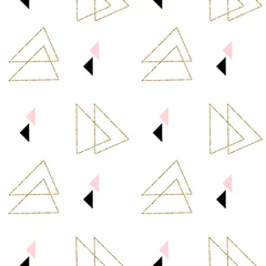 Gordijnen Naadloos geometrisch patroon © Iveta Angelova
