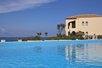 Obraz premium Hotel pool
