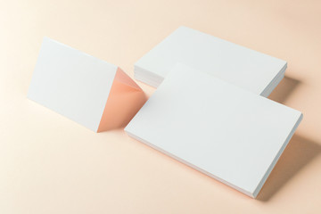 paper blank business cards