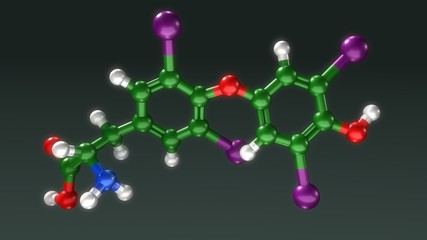 Thyroxine structure