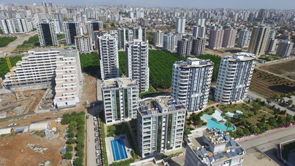Kent,yaşam alanları,Yapılar,binalar,apartman,daire,tarım arazisi,hormonlu bina