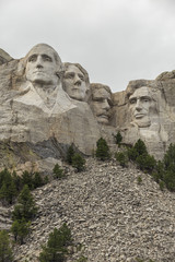 Obraz premium American Presidents On Mount Rushmore