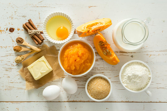 Pumpkin Pie Ingredients