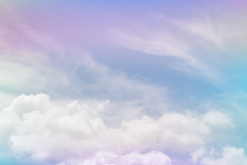 sky and clouds background with a pastel multicolored gradient,nature abstract background