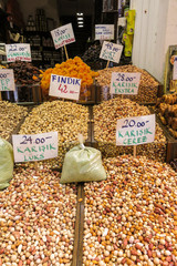 ried nuts and spices in Istambul