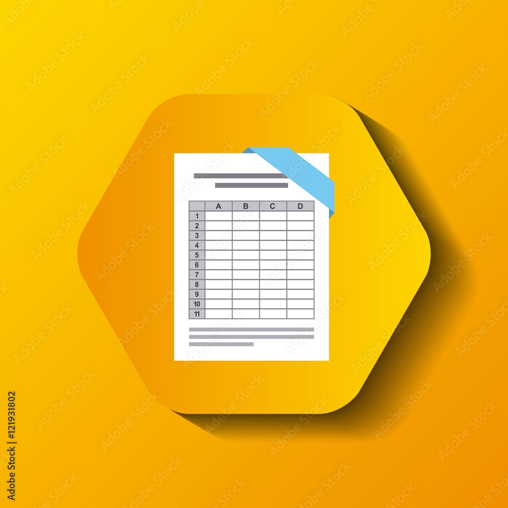 Poster file format button icon vector illustration design