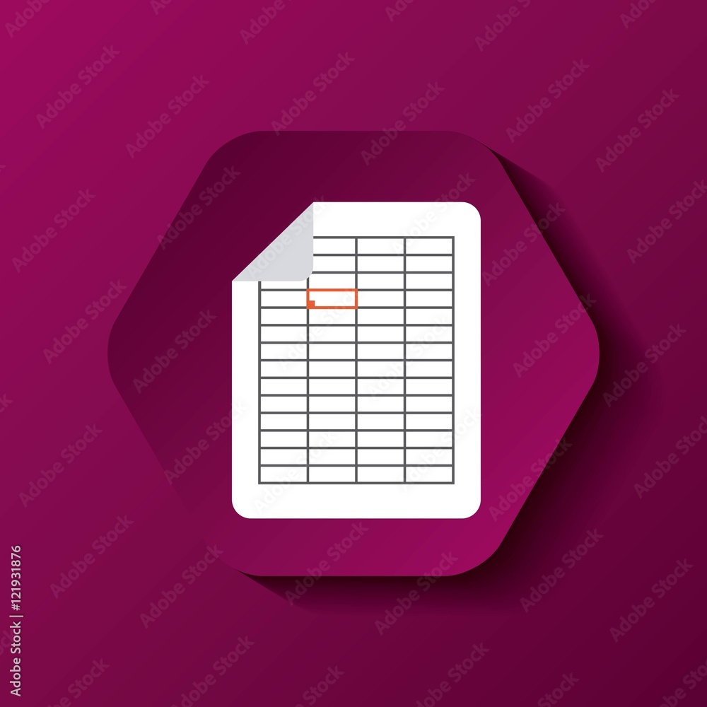 Poster file format button icon vector illustration design