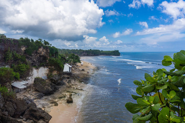 Fototapeta na wymiar Balangan beach, Bukit peninsula, Bali, Indonesia