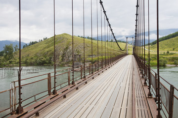 Katun river Bridge near the Multa village