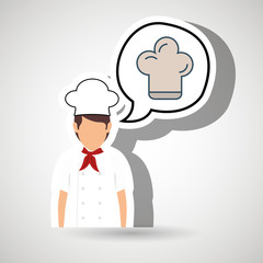 chef cook food restaurant vector illustration eps 10