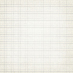Squared light grey, white copybook, notebook paper texture - 121936416