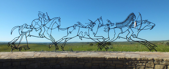 Little Bighorn Battlefield MT (USA)