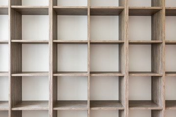 Close-up of a book shelves