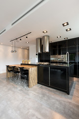 Spacious modern kitchen