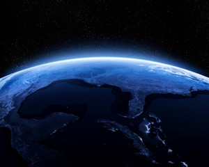 Earth at night - 121940845