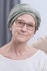 Female cancer patient