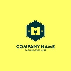 Bar and Night Club Logo Template