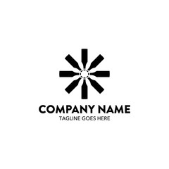 Bar and Night Club Logo Template