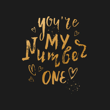 You're my number one
