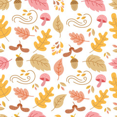 Autumn seamless pattern