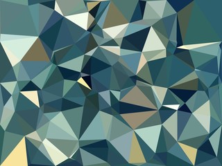 Blue triangle abstract background