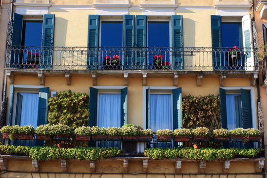 Paduan terraces in Prato della Valle