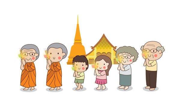 62 Best Asalha Bucha Day Images Stock Photos Vectors Adobe Stock In the sermon, which is known as 'setting the wheel of dhamma. 62 best asalha bucha day images