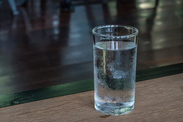 Glass of water